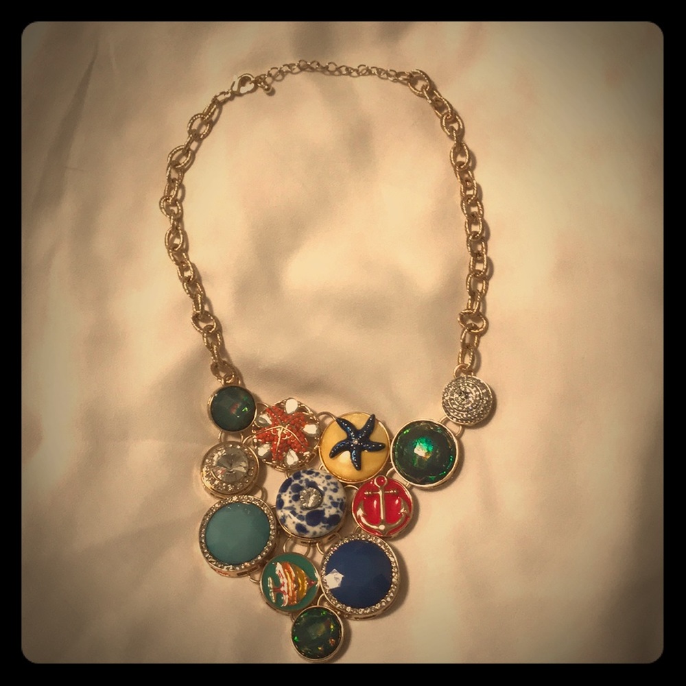 Macy’s NWOT Gold Bauble Necklace